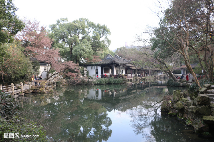 園林風景圖 咫尺山林的意境之美